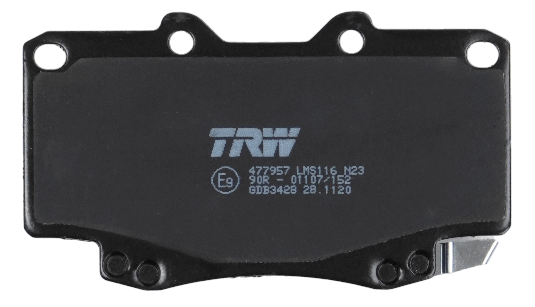 TRW Bremseklodser gdb3428 for TOYOTA