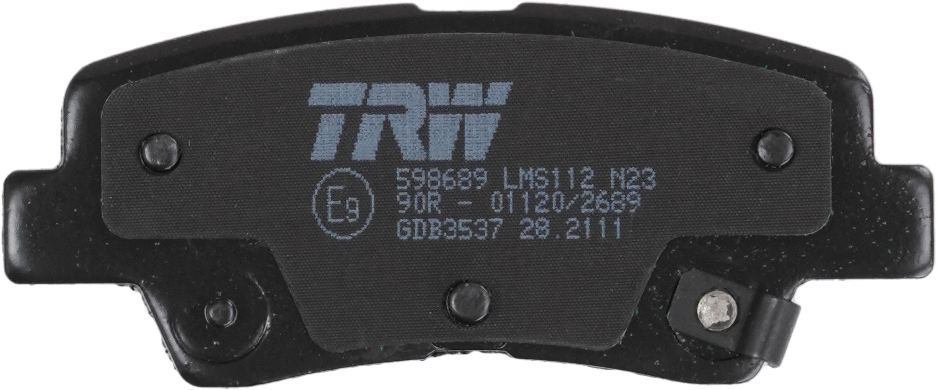 TRW Bremseklodser gdb3537 for HYUNDAI KIA