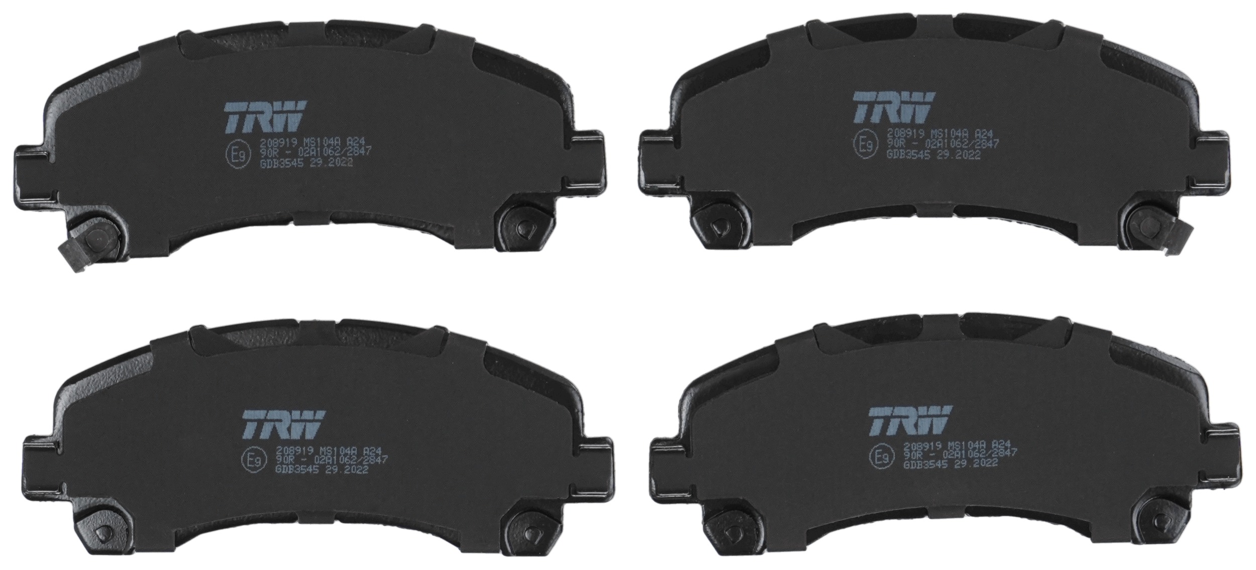 TRW Bremseklodser gdb3545 for CHEVROLET ISUZU
