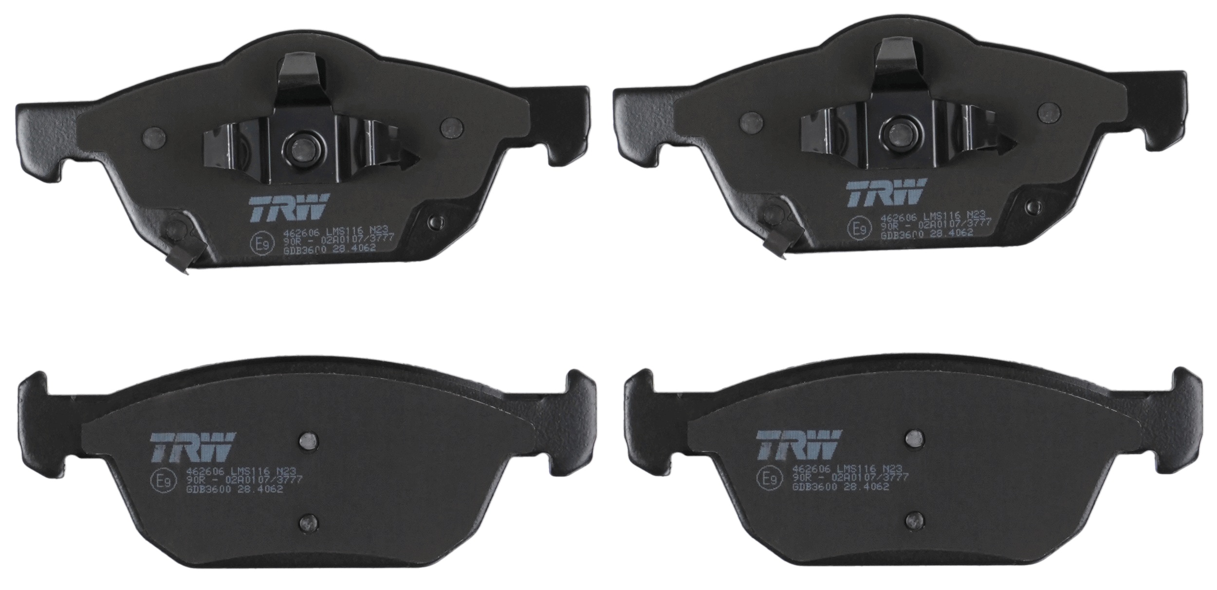 TRW Bremseklodser gdb3600 for HONDA