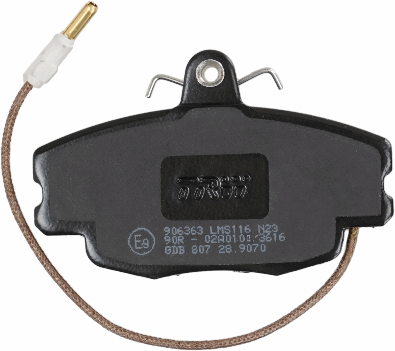 TRW Bremseklodser gdb807 for PEUGEOT RENAULT