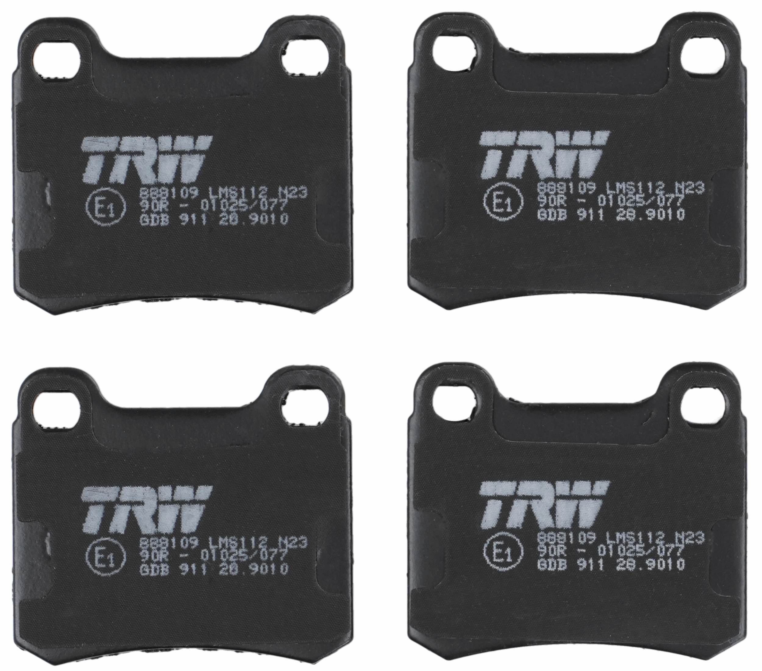 TRW Bremseklodser gdb911 for MERCEDES-BENZ