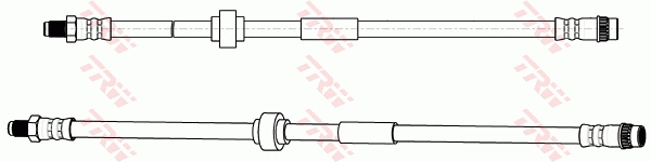 TRW Bremseslange phb635 for VAUXHALL OPEL
