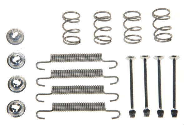 TRW Tilbehørssæt, parkeringsbremsebakker sfk259 for VAUXHALL OPEL CHEVROLET SAAB CADILLAC