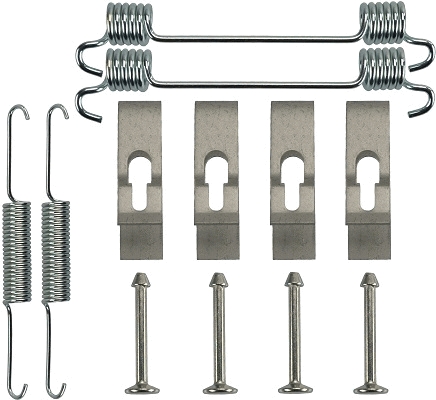 TRW Tilbehørssæt, parkeringsbremsebakker sfk346 for DODGE LANCIA MERCEDES-BENZ