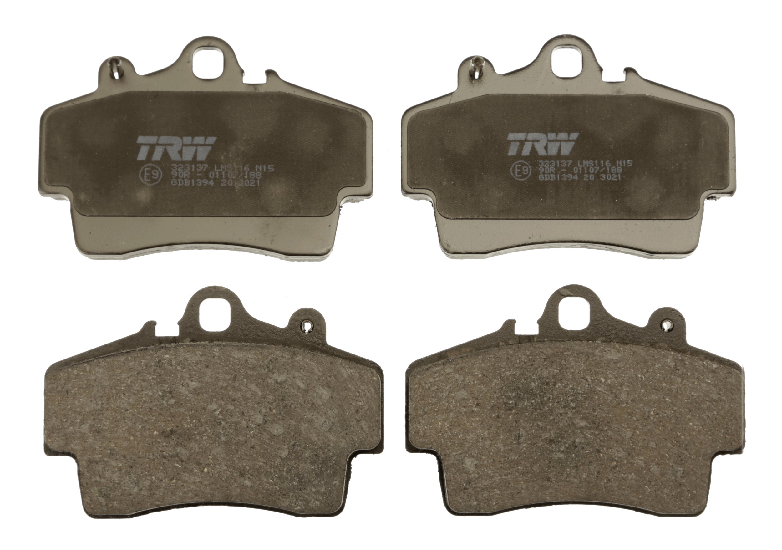 TRW Bremseklodser gdb1394 for PORSCHE