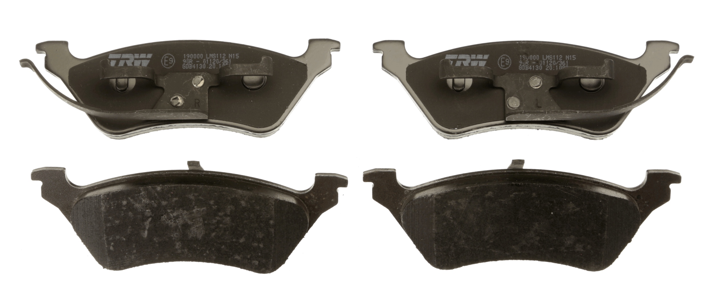 TRW Bremseklodser GDB4130 for JEEP CHRYSLER DODGE