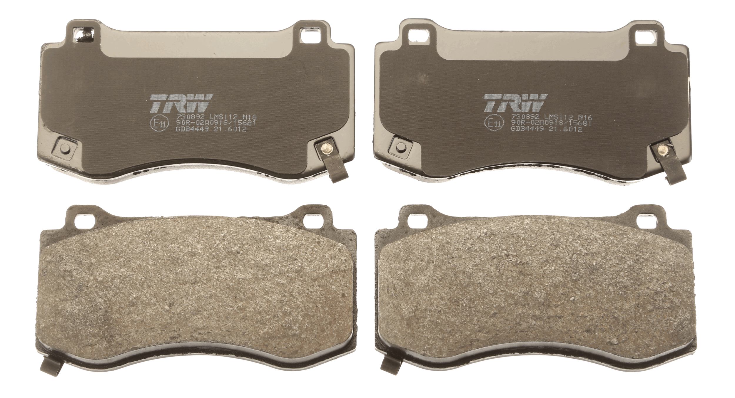 TRW Bremseklodser gdb4449 for DODGE CHRYSLER JEEP