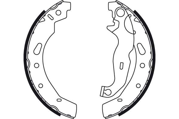 TRW Bremsebakkesæt gs8787 for MAZDA