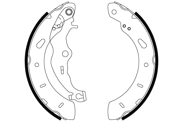 TRW Bremsebakkesæt gs8806 for FORD