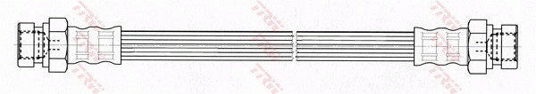 TRW Bremseslange pha544 for VW