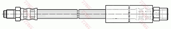 TRW Bremseslange phb177 for BMW VOLVO