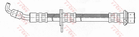 TRW Bremseslange phb389 for TOYOTA