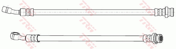 TRW Bremseslange phd1060 for KIA