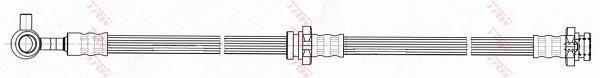 TRW Bremseslange phd665 for NISSAN