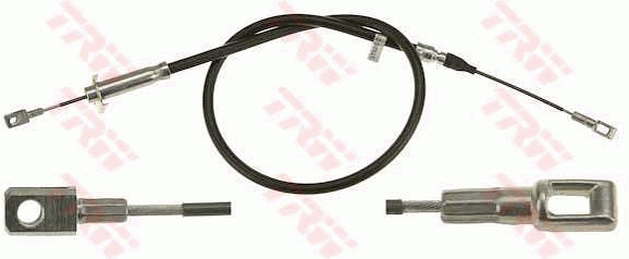 TRW Håndbremsekabel gch1675 for MERCEDES-BENZ