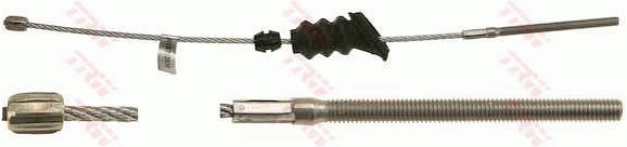 TRW Håndbremsekabel gch2619 for VAUXHALL
