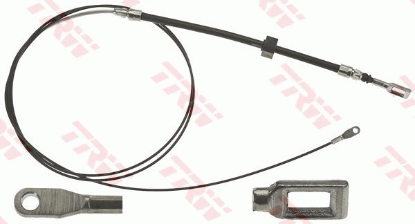 TRW Håndbremsekabel gch3004 for MERCEDES-BENZ VW