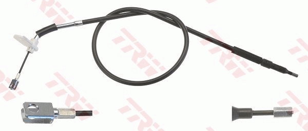 TRW Håndbremsekabel gch446 for MERCEDES-BENZ