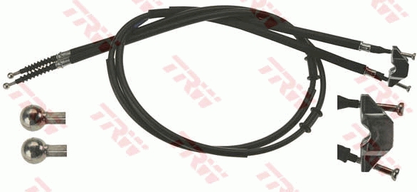 TRW Håndbremsekabel gch515 for VAUXHALL