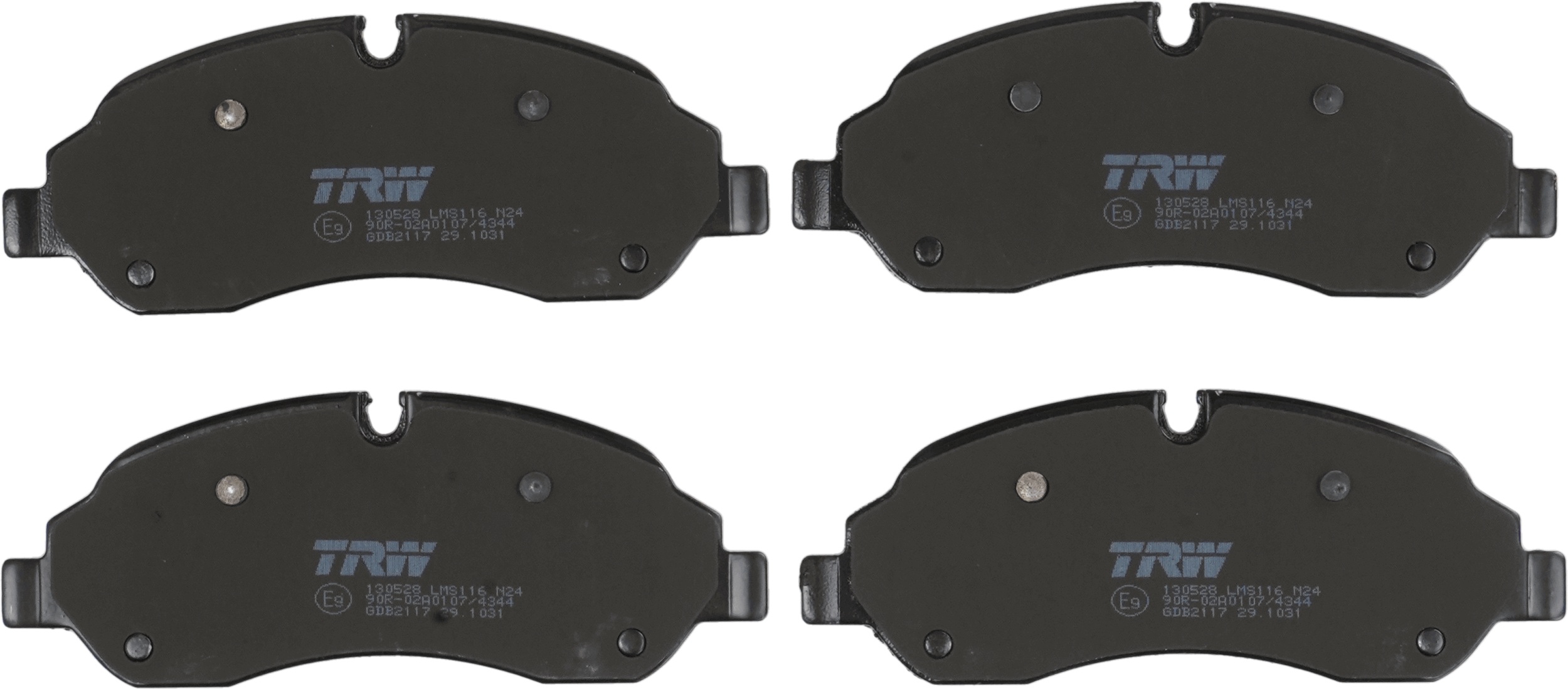 TRW Bremseklodser gdb2117 for FORD