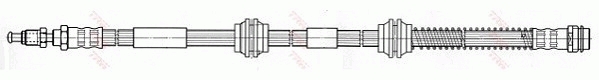 TRW Bremseslange phd558 for VW