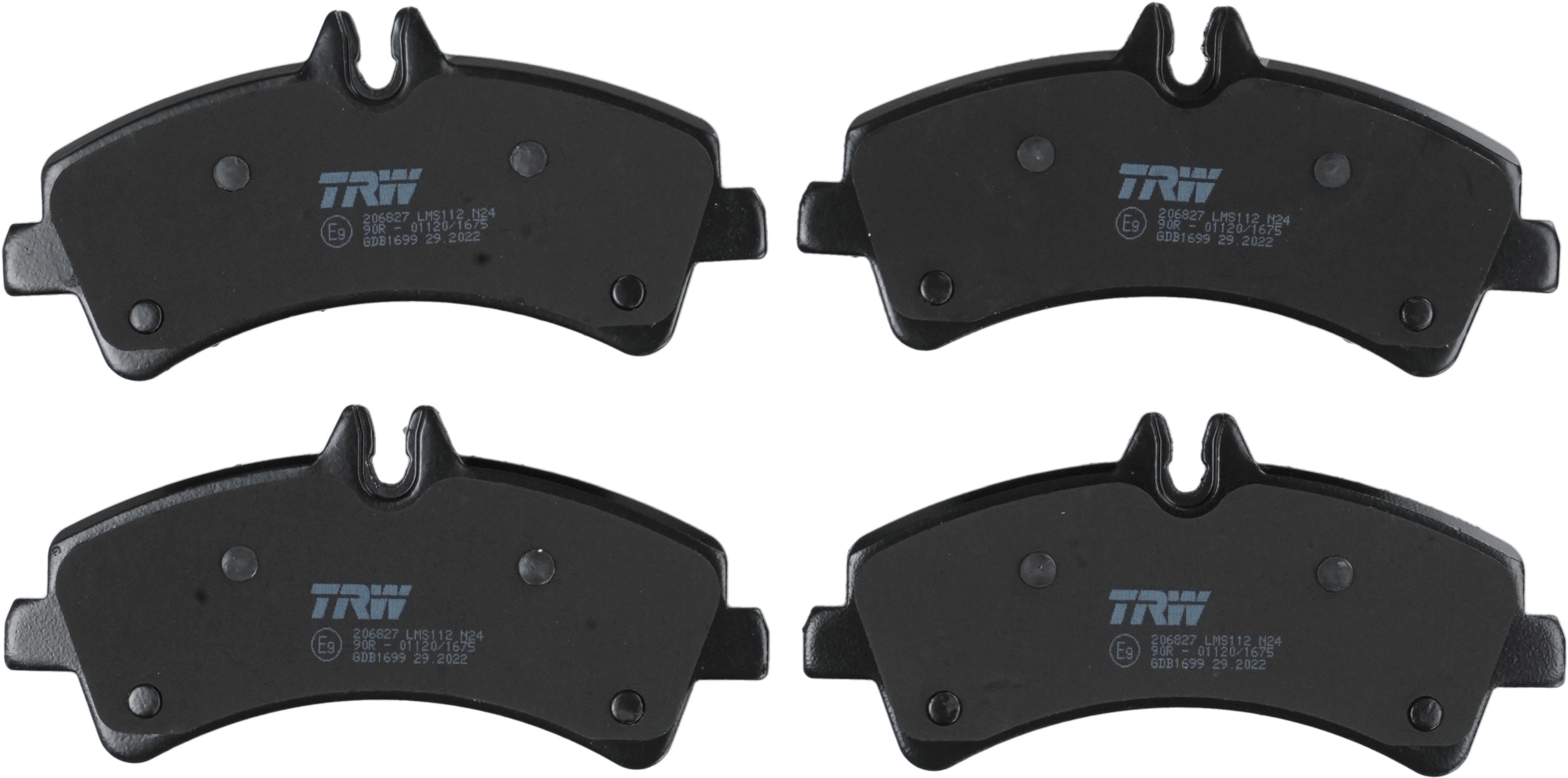 TRW Bremseklodser gdb1699 for MERCEDES-BENZ VW