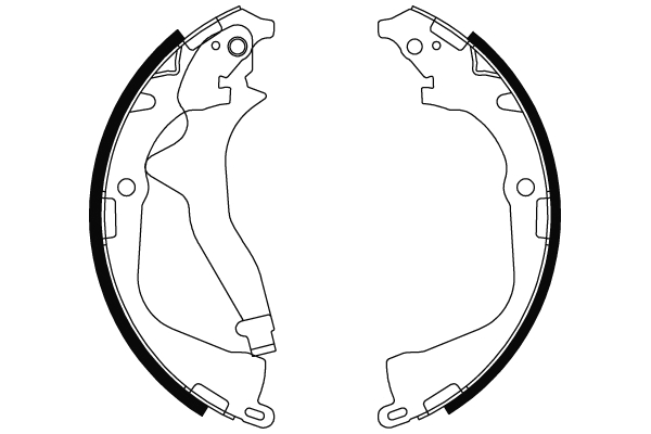 TRW Bremsebakkesæt gs8800 for VW