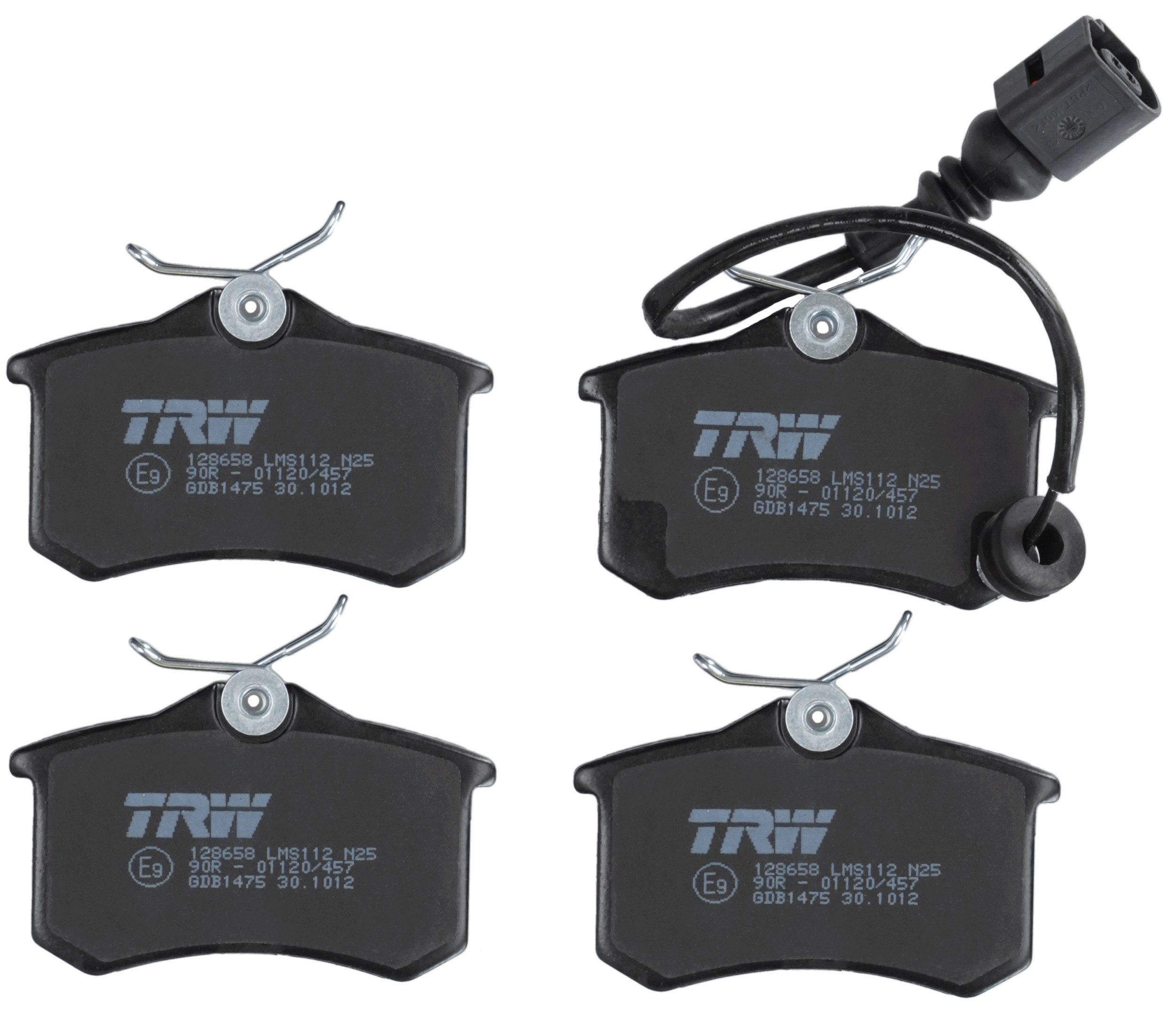 TRW Bremseklodser gdb1475 for VW