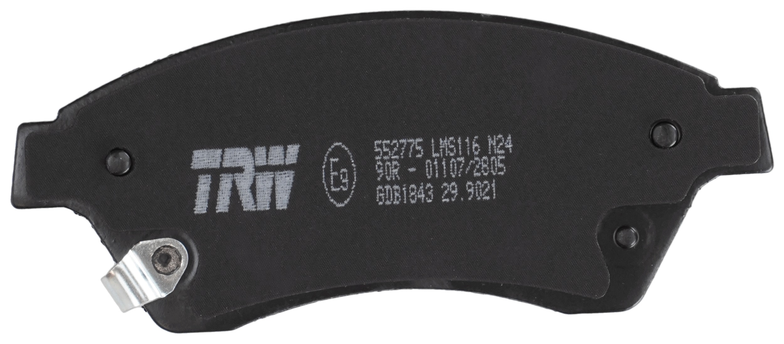 TRW Bremseklodser gdb1843 for CHEVROLET VAUXHALL BUICK (SGM)