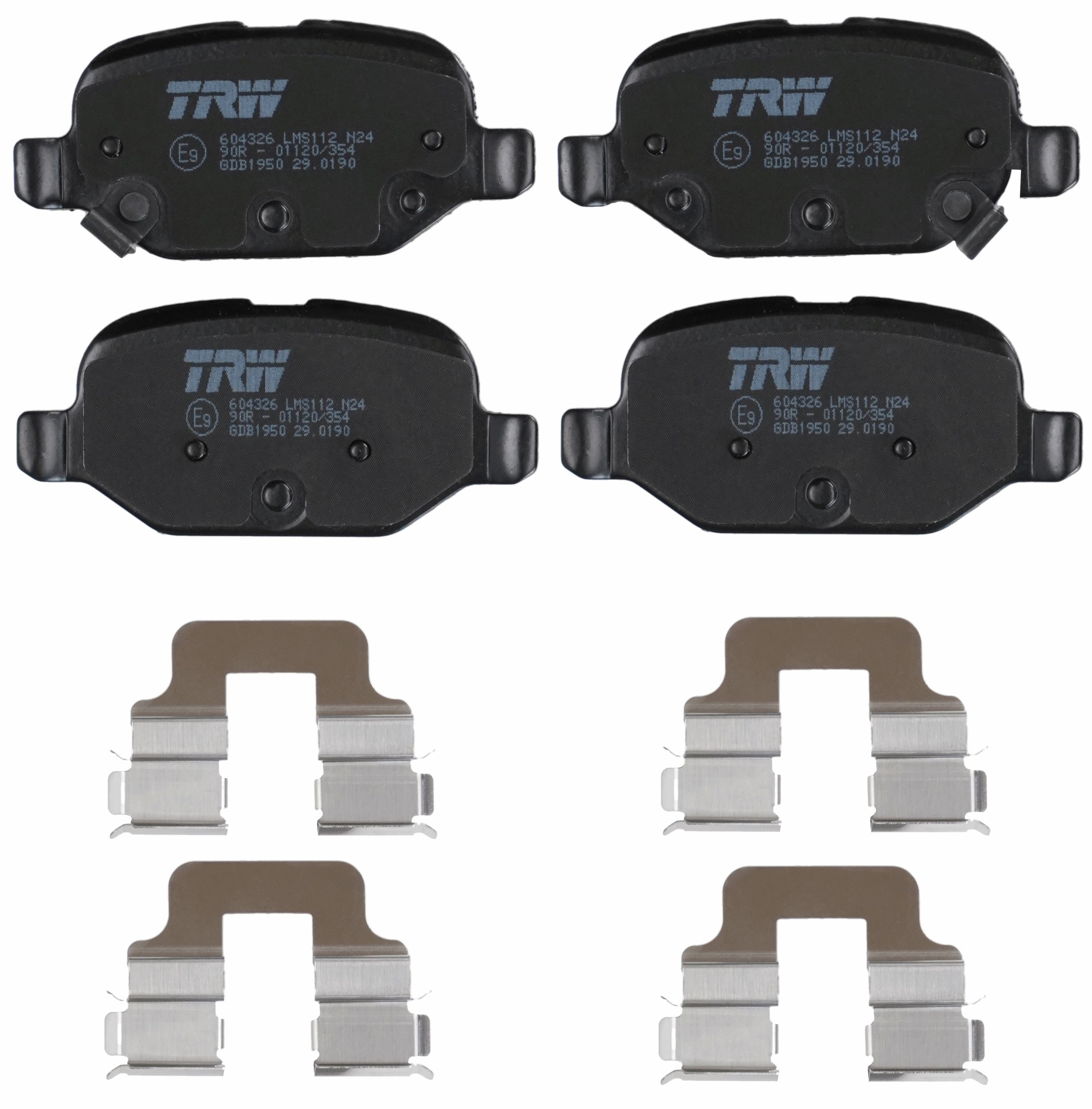 TRW Bremseklodser gdb1950 for FIAT