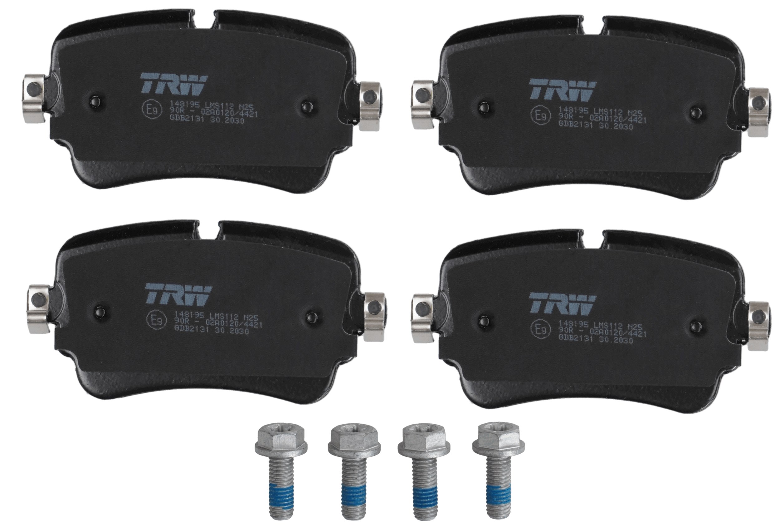 TRW Bremseklodser gdb2131 for VW AUDI