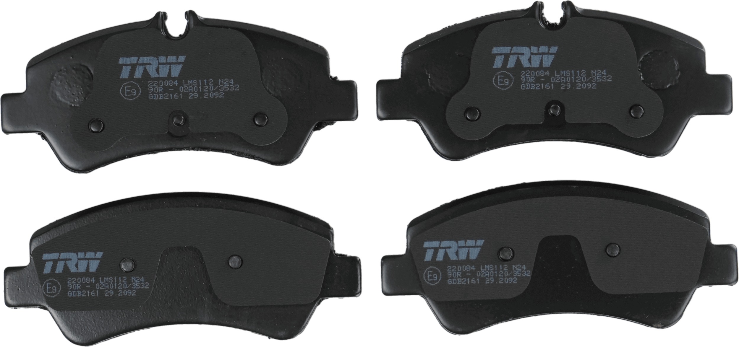 TRW Bremseklodser GDB2161 for FORD