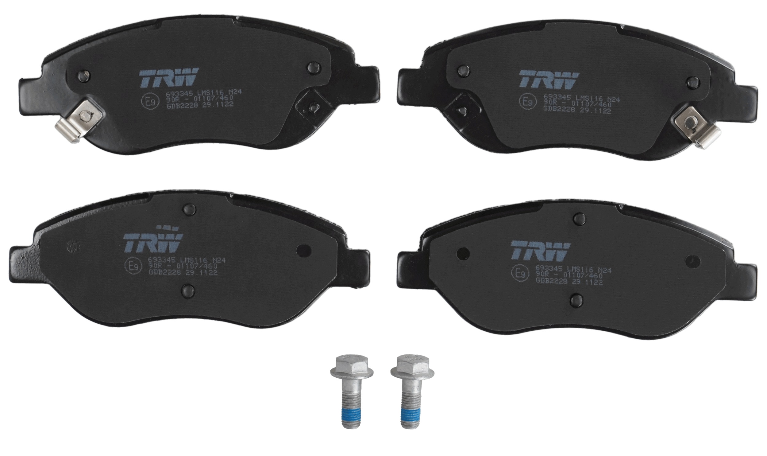 TRW Bremseklodser gdb2228 for FIAT
