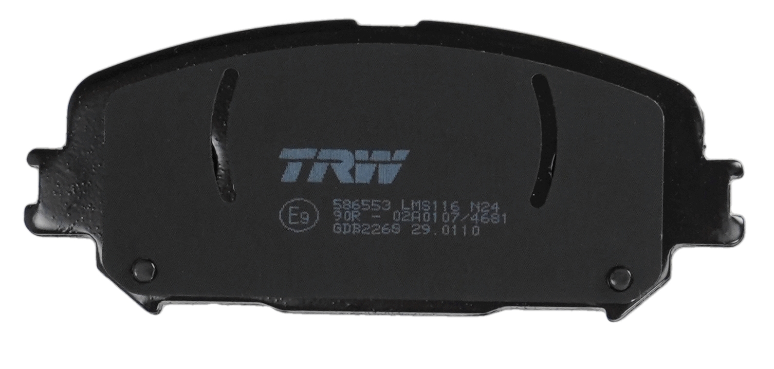 TRW Bremseklodser gdb2268 for RENAULT
