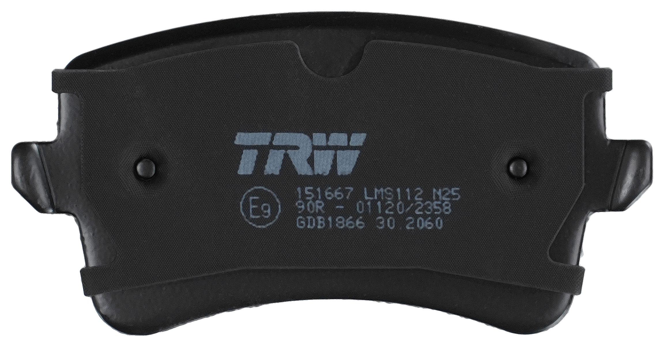TRW Bremseklodser gdb1866 for AUDI