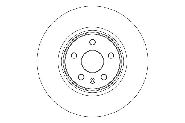 TRW Bremseskive df6585s 345mm 30mm for VAUXHALL