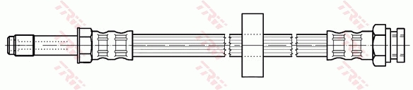 TRW Bremseslange phb359 for VW