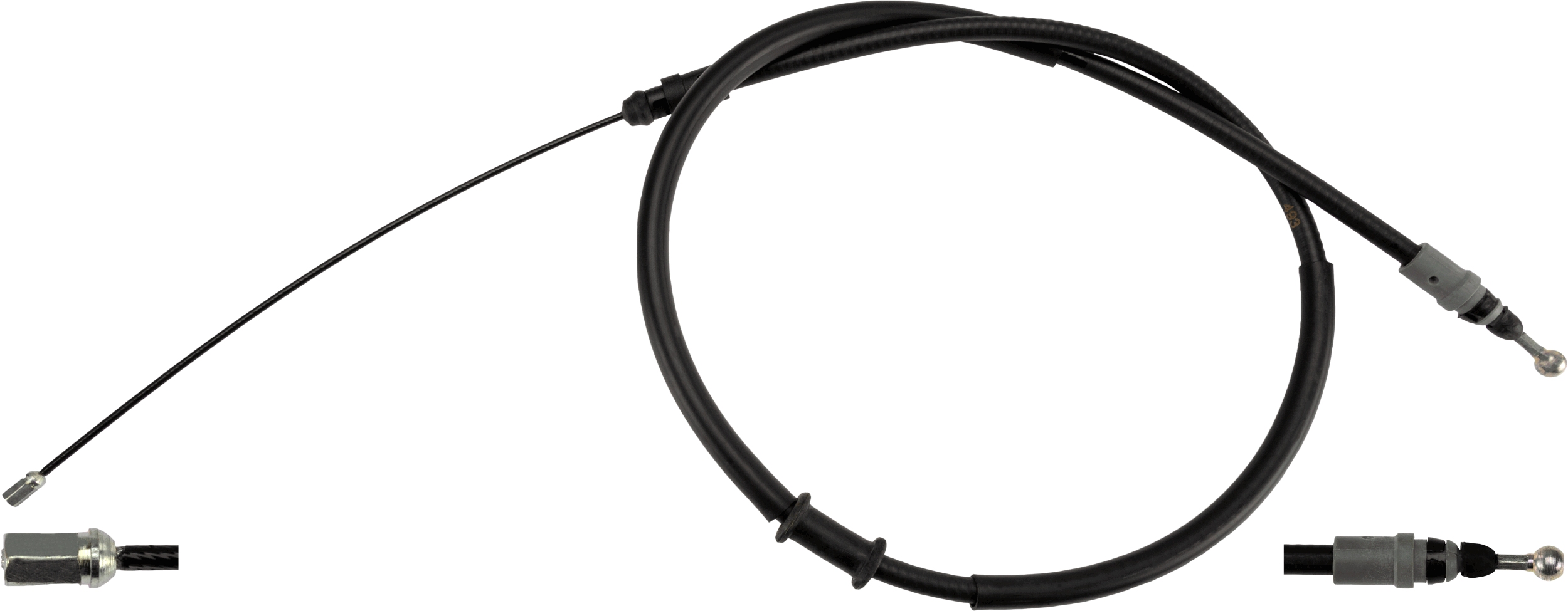 TRW Håndbremsekabel gch908 for RENAULT