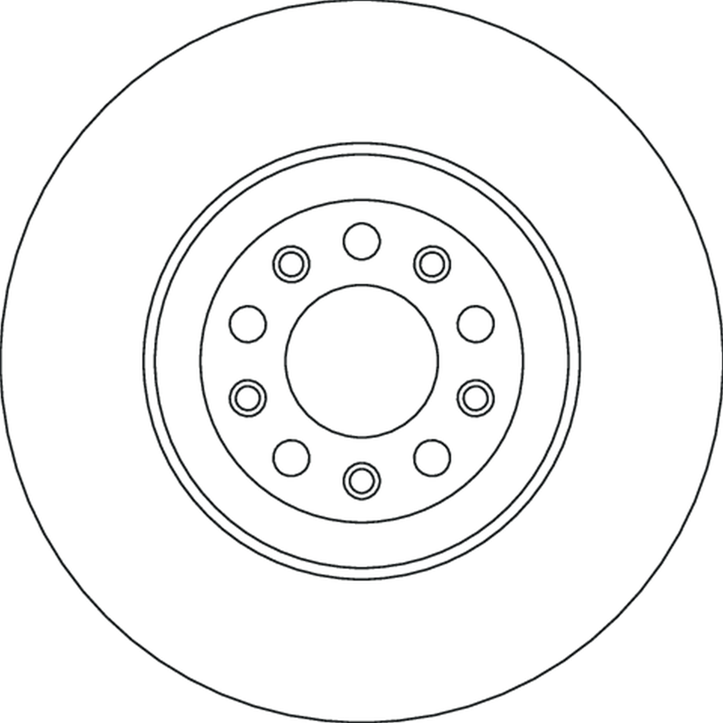 TRW Bremseskive df6551s 330mm 28mm for ALFA ROMEO