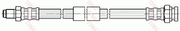 TRW Bremseslange phb575 for LANCIA