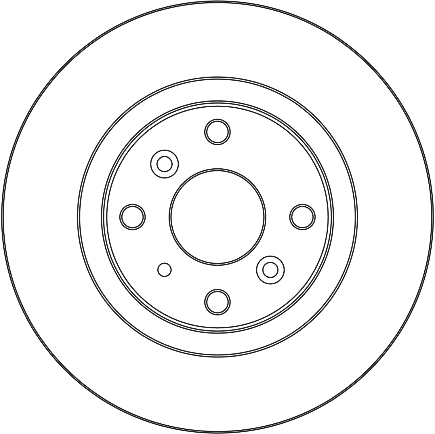 TRW Bremseskive DF6796 255mm 9,5mm for MAZDA