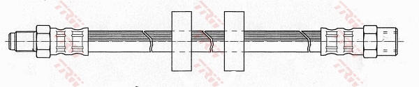TRW Bremseslange phb111 for VW AUDI