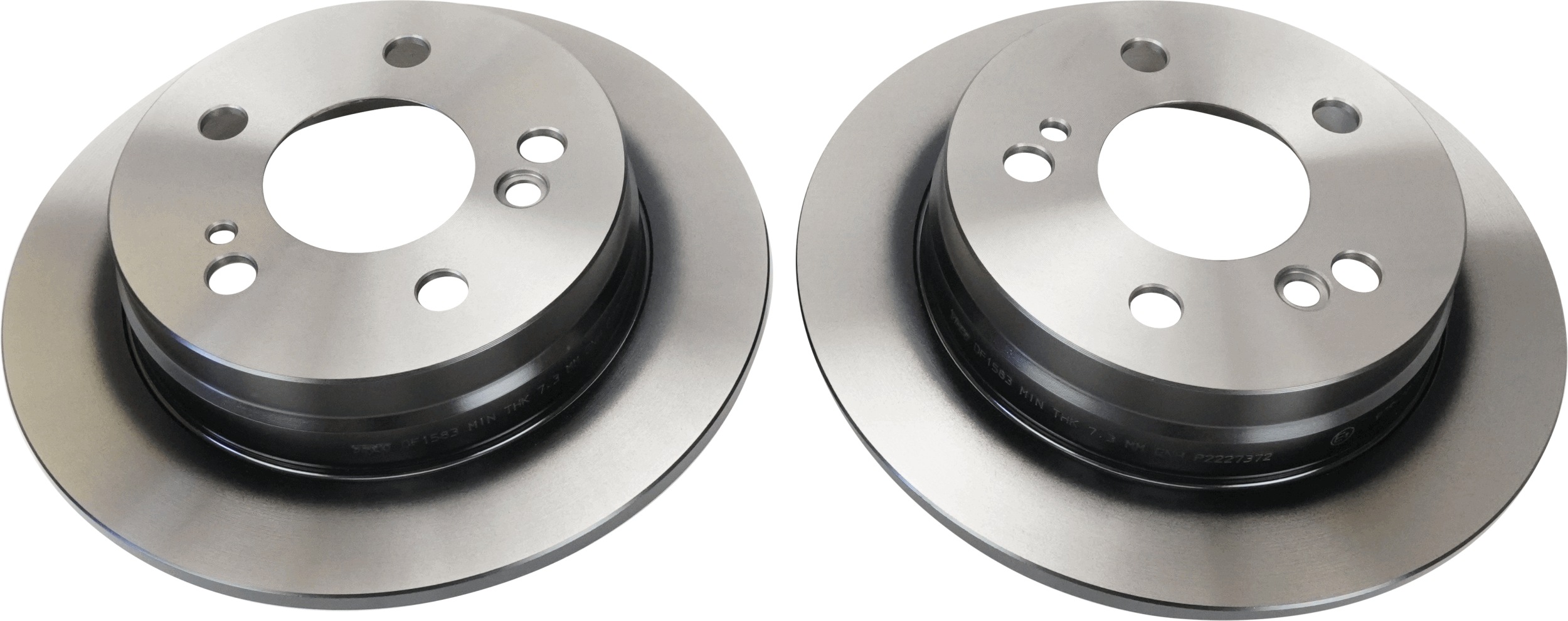 TRW Bremseskive df1583 258mm 9mm for MERCEDES-BENZ LIFAN