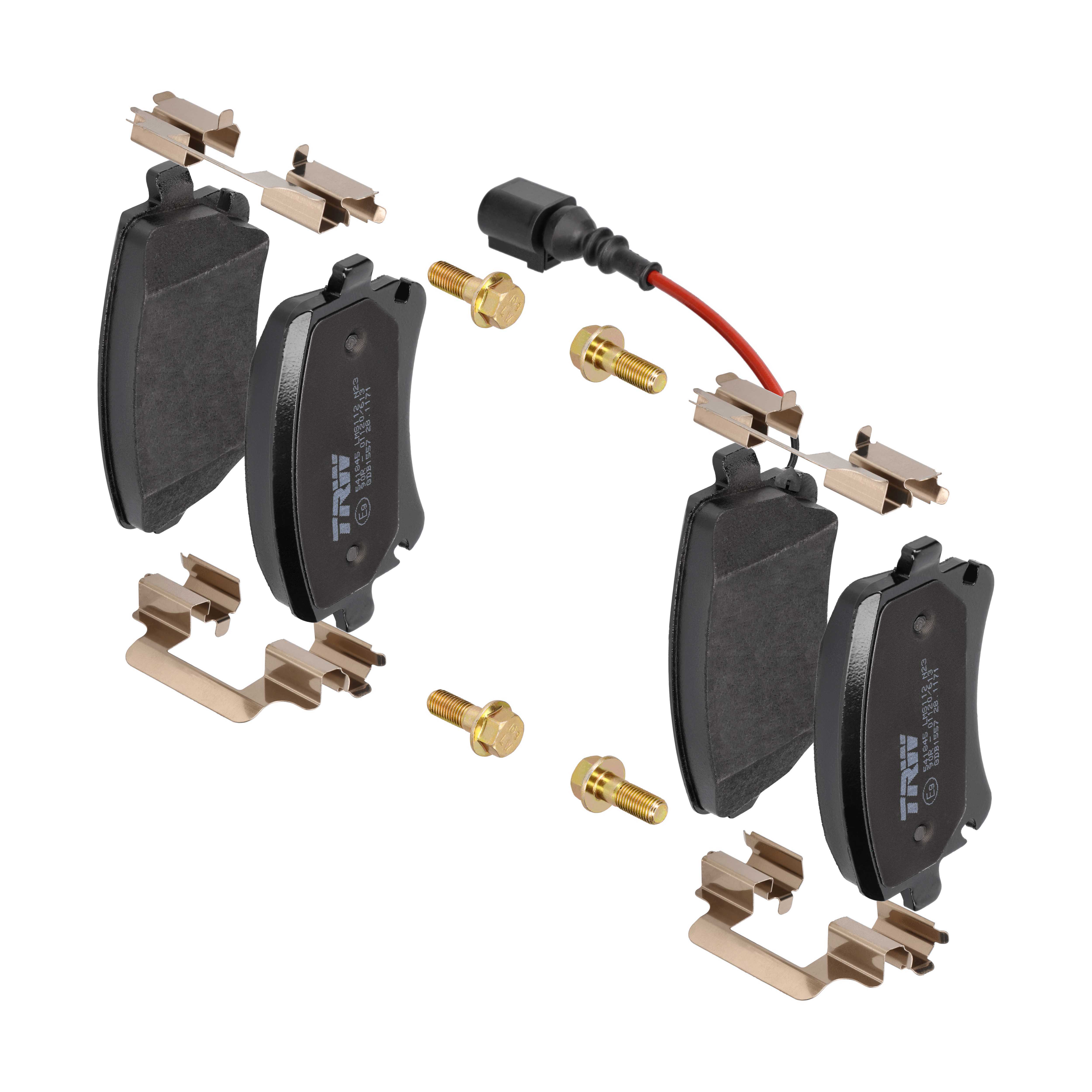 TRW Bremseklodser gdb1557 for SKODA VW SEAT