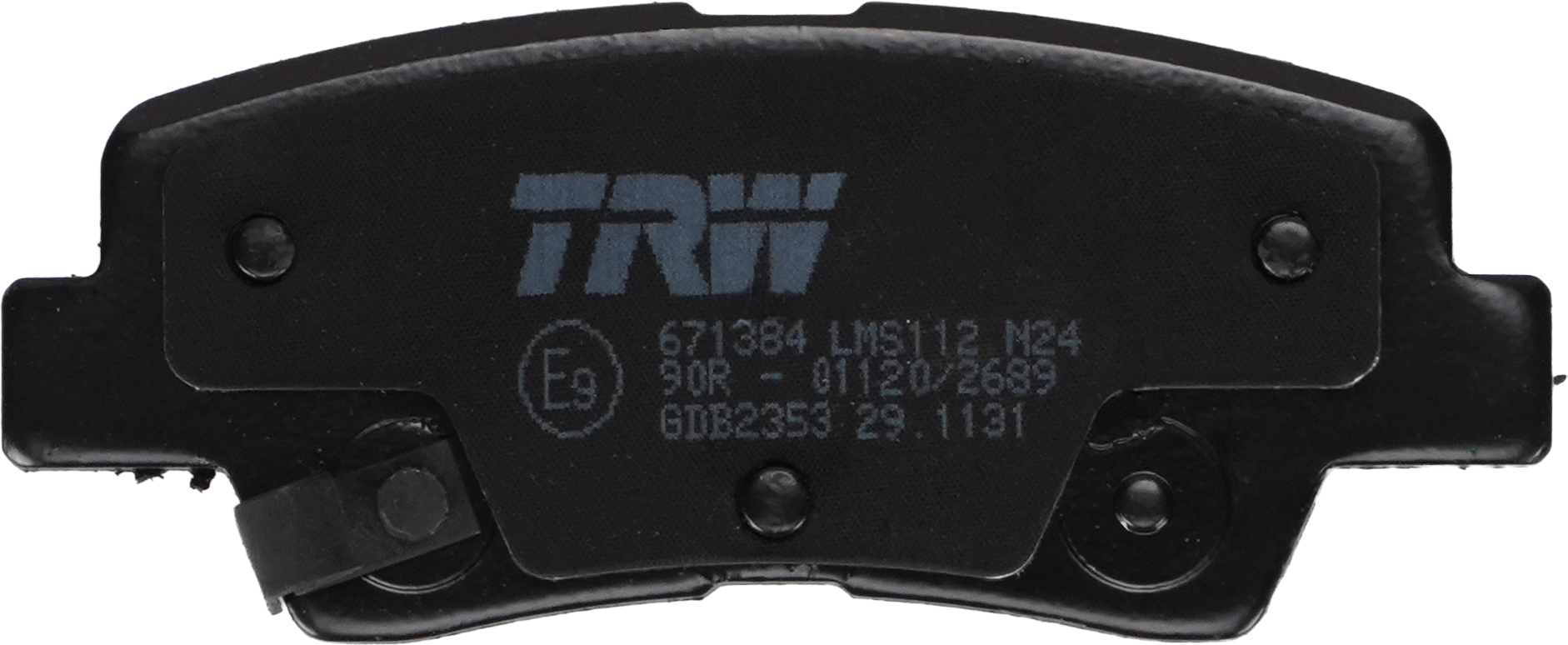TRW Bremseklodser gdb2353 for KIA HYUNDAI