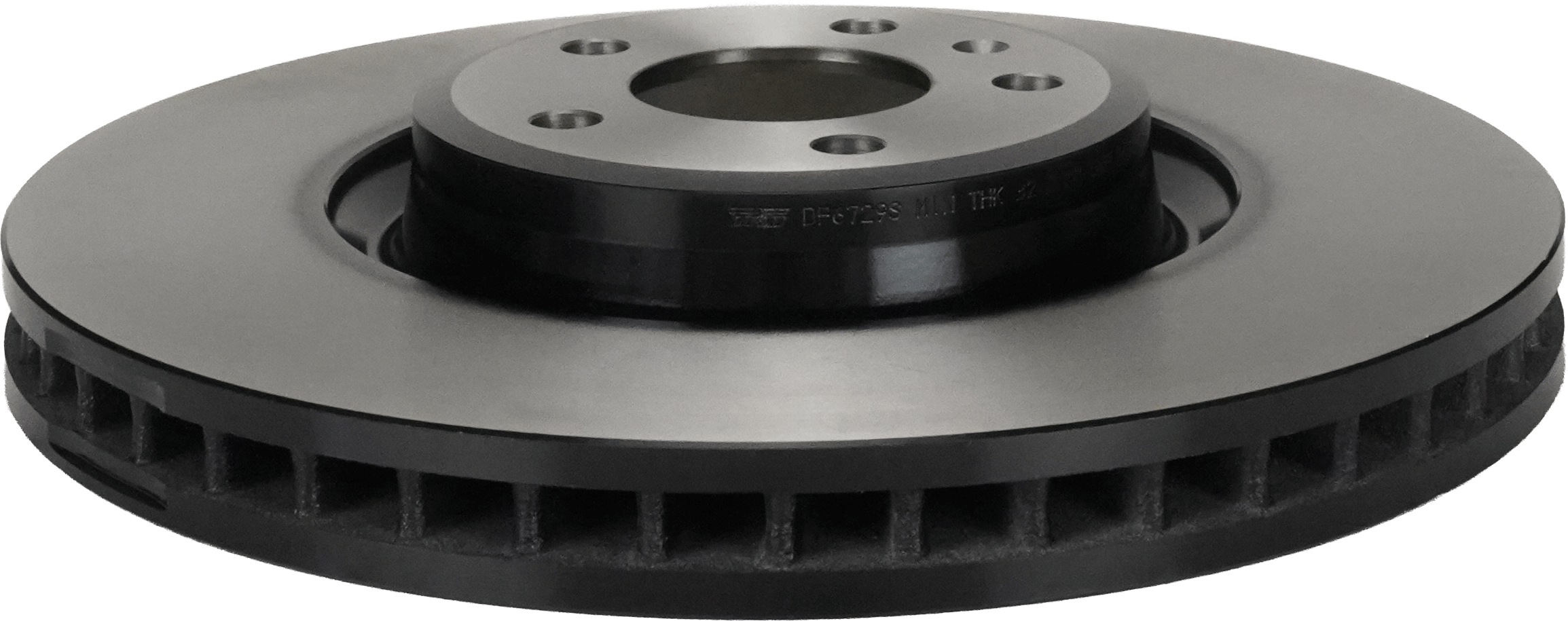 TRW Bremseskive df6729s 349mm 34mm for AUDI VW