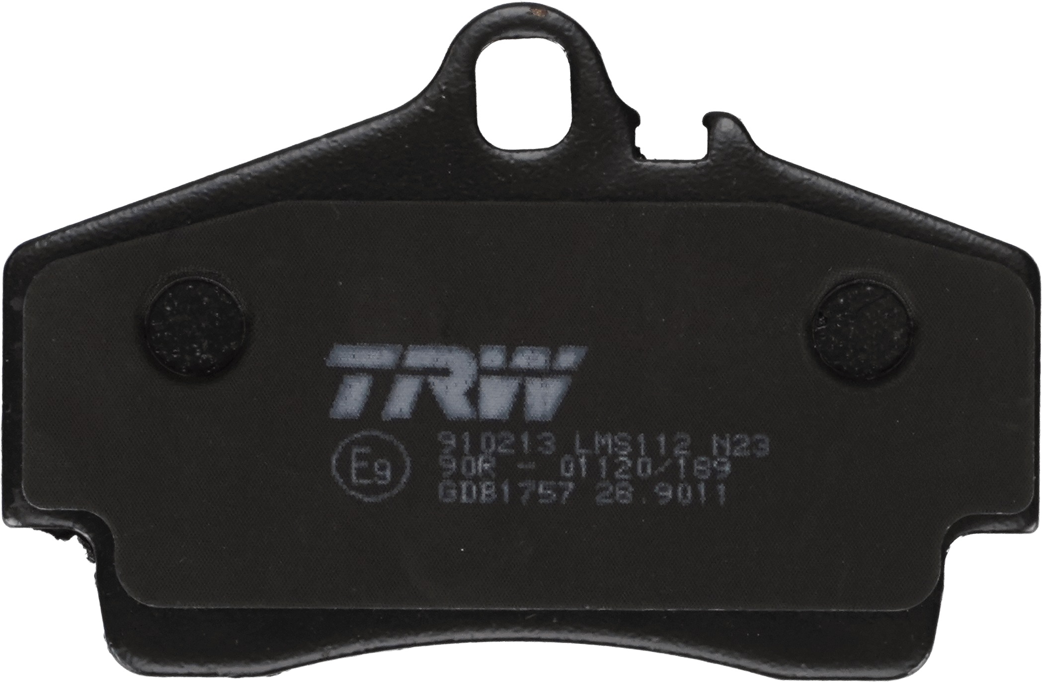 TRW Bremseklodser gdb1757 for PORSCHE