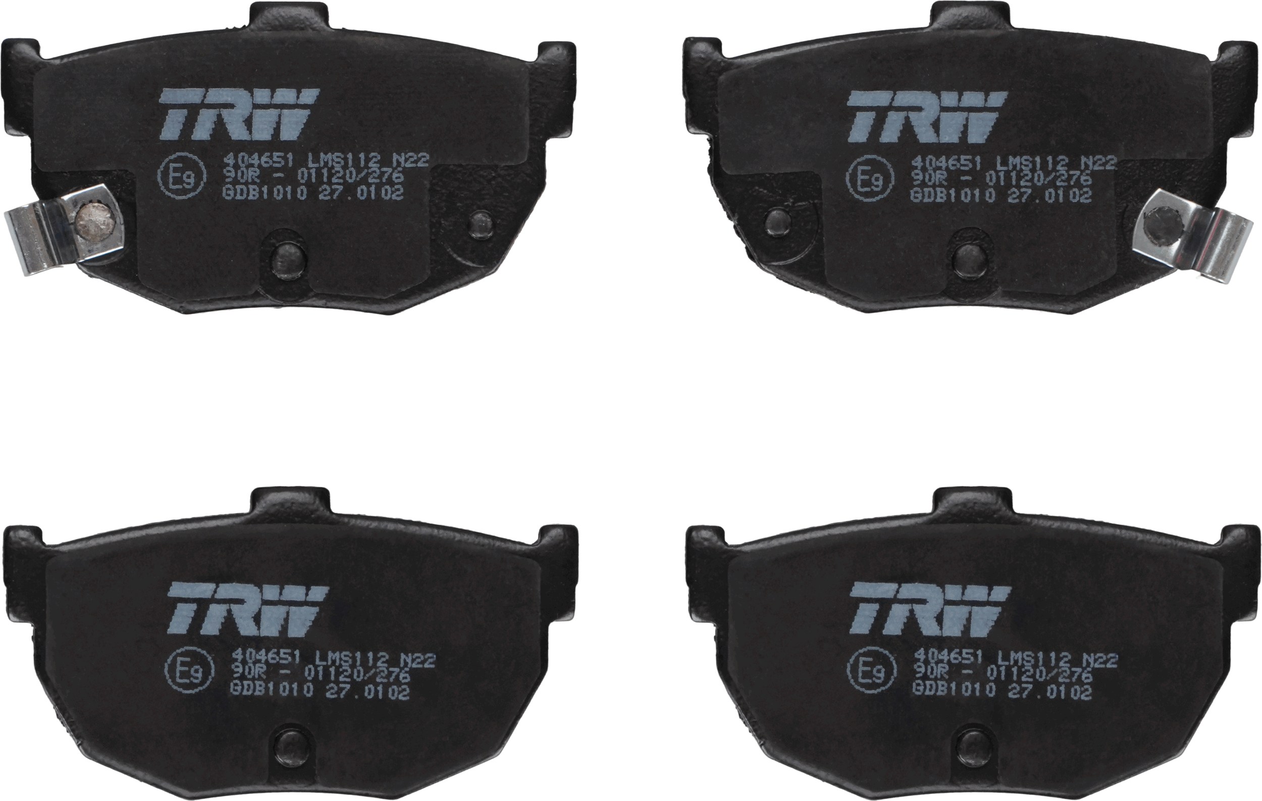 TRW Bremseklodser gdb1010 for NISSAN