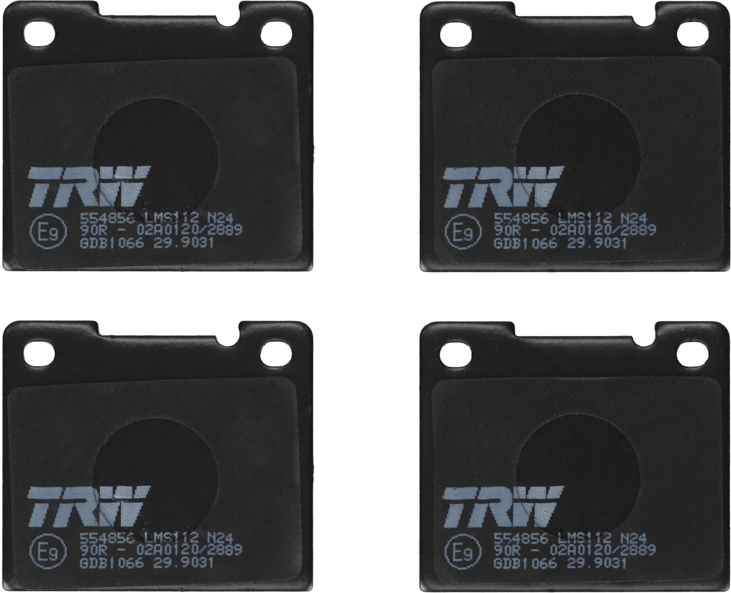 TRW Bremseklodser gdb1066 for VOLVO